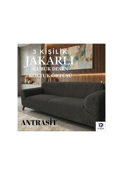 Jakarlı 3 Kişilik Lastikli Kanepe Örtüsü Lastikli Koltuk Örtüsü Koltuk Kılıfı Çubuk Desen Antrasit - 808552754 Antrasit Jakarlı 3 Kişilik Lastikli Kanepe Örtüsü Lastikli Koltuk Örtüsü Koltuk Kılıfı Çubuk Desen Antrasit - 808552754 Antrasit