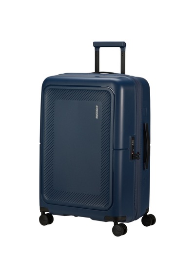 American Tourister Lacivert Unisex Çekçekli Sert Valiz Dashpop-spınner 67/24 Exp Tsa