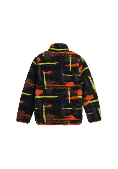 Bad Bear Vernon Siyah Çocuk Full-zip Polar Sweatshirt SIYAH