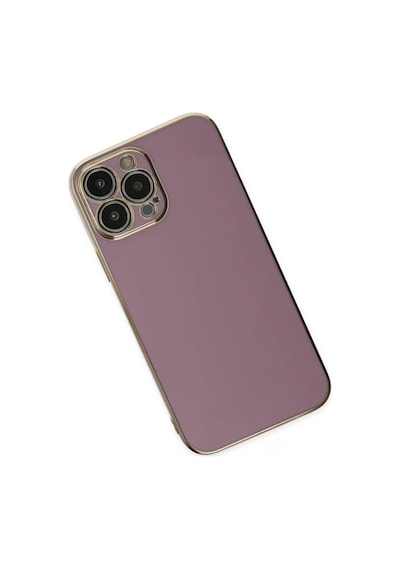 Newface Apple İphone 14 Pro Kılıf Volet Silikon - Mor