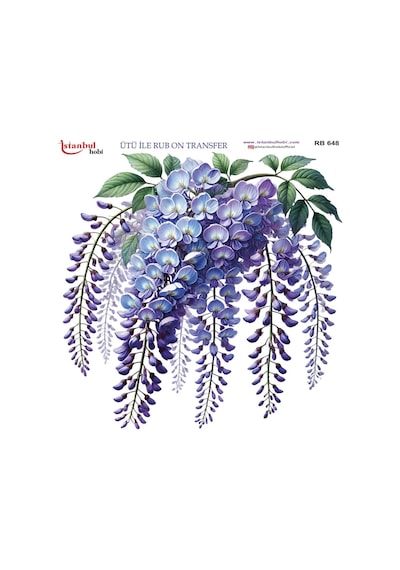 Ütü İle Rub On Transfer Kağıdı 30x30cm Rb-648