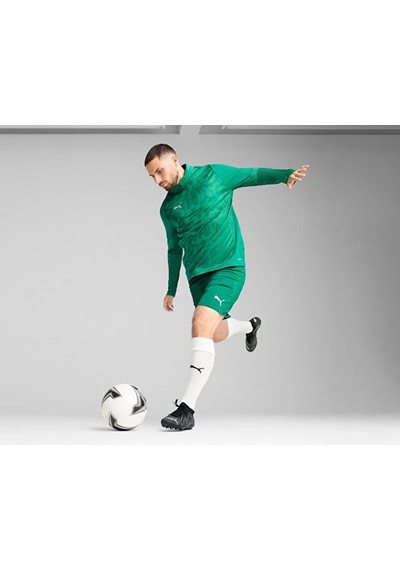 Puma Teamcup Traınıng 1/4 Zıp Top Erkek Futbol Uzun Kollu Antrenman Üstü 65916405 Yeşil
