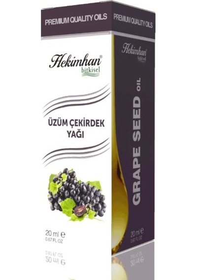 Hekimhan Bitkisel Üzüm Çekirdeği Yağı 20 ML
