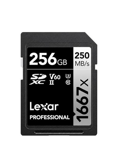 Professıonal 256 Gb 1667x Sdxc Hafıza Kartı 250mb/s-90mb/s