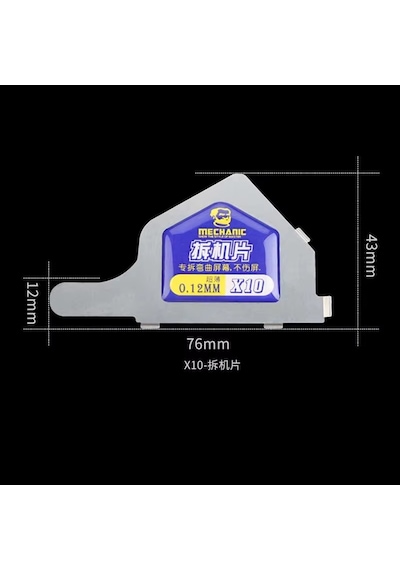 Mechanic X10 3d Ultra İnce Paslanmaz Çelik Ekran Ayırma Ve Açma Aparatı