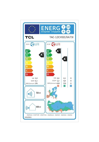 TCL Elite Plus A++ TAC-12CHSD/XA73I 12000 BTU Inverter Duvar Tipi Klima