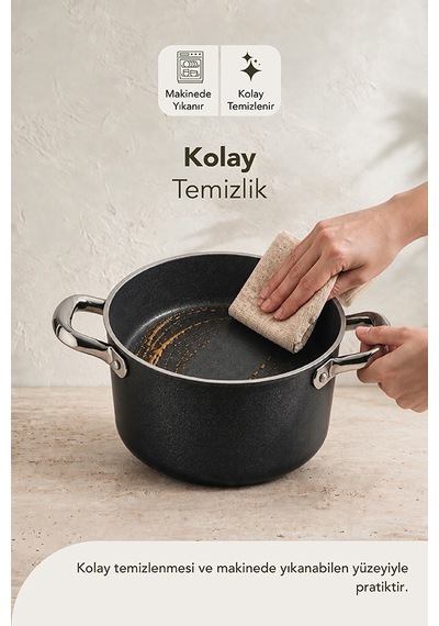 Esperanza Titanyum Derin Tencere 20 cm