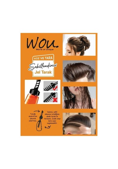 Wou Saç Şekillendirici Jel Tarak 260ml 59029567