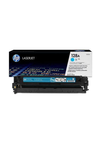 Fotokopitoneri Hp 128A-Ce321A Mavi Toner 1.300 Sayfa