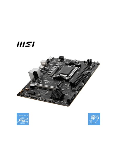 Mb Pro B650m-e Am5 Ddr5 6800mhz Oc Hdmı Vga M.2 Usb3.2 2.5g Lan Matx