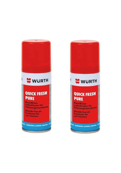 Würth Araç İçi Tazeleme Spreyi Quıck Fresh 100 ML 2 Adet