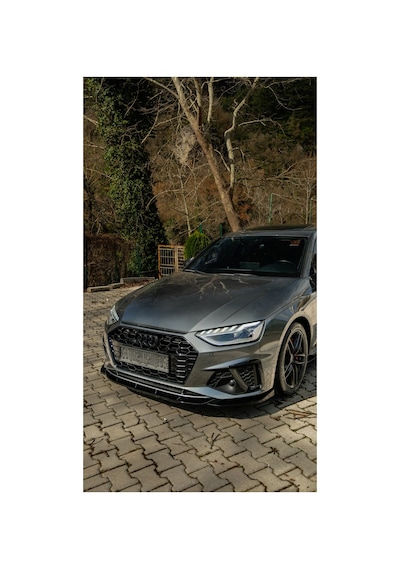 Audi A4 B9 S Line Ön Lip 2019-2024 Parlak Siyah Sportif Ön Tampon Eki
