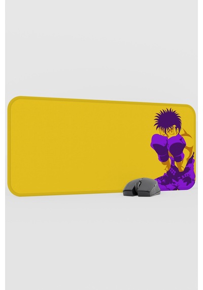 Hajime No Ippo Anime V3 - 70x30 Xl Gaming Kauçuk Kaymaz Taban Mouse Pad Fare Altlığı