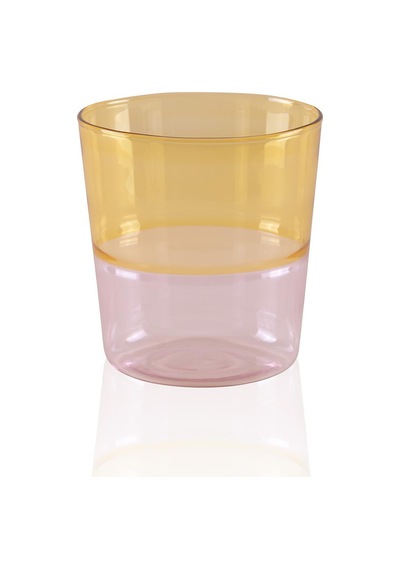 The Mia Rainbow Su Bardağı Sarı 320 Ml Şeffaf