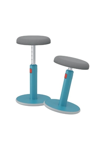Leitz Ergo Active Hareketli Tabure 2si 1 Arada - Mavi - Kod:65180061 Mavi