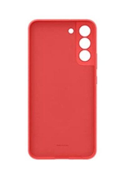 S22 Plus Silikon Kılıf - Kırmızı Diğer