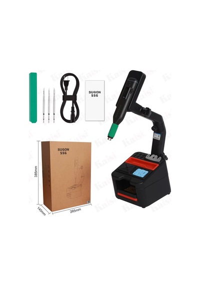 Sugon 55g Kablosuz Havya Lehim İstasyonu 100-450 C Arası Sıcaklık Hızlı Isınma C210 3 Uç - 785025166