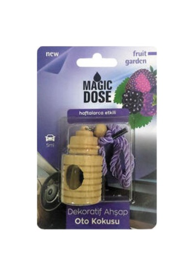 3 Adet Magic Dose Ahşap Oto Kokusu Gardan Fa1-336