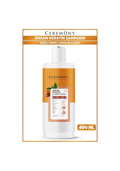 Ceremony Doğal Sarımsaklı, Defne Özlü, Papatyalı 15 Bileşenli Şampuan 400ml Tüm Saçlar