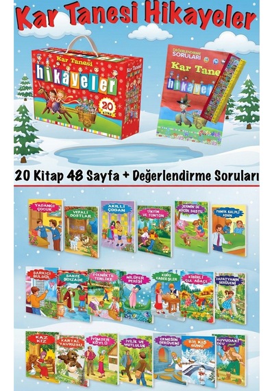 Kutu Pofuduk Kar Tanesi Hikayeler 20 Kitap