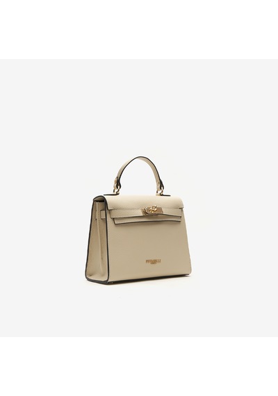 D37 Off White Çapraz Çanta Kadın Katia Piumelli Milano Bag Açık Kahverengi