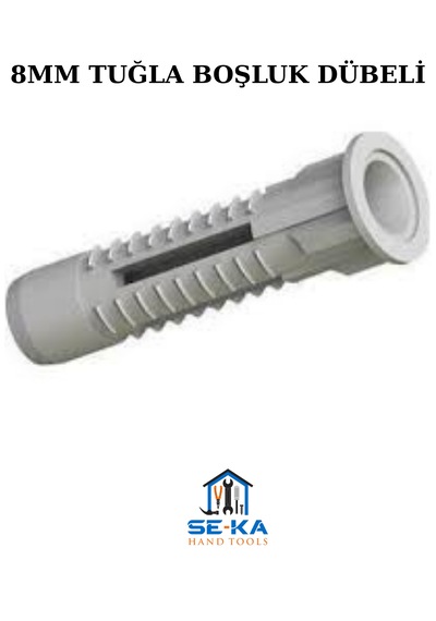 8mm Tuğla Boşluk Dübeli 200 Adet