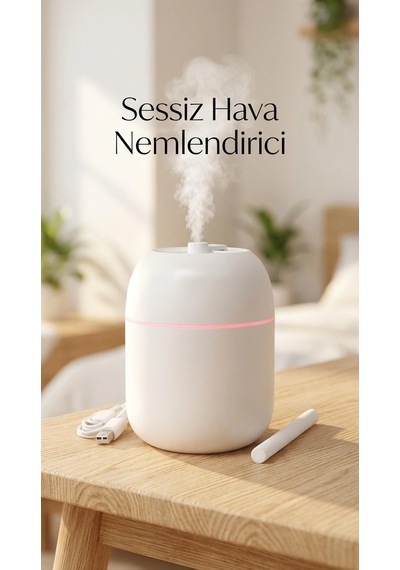 Hava Nemlendirici Buhar Makinesi 220ml Kapasiteli Uygun Boyutlu Ev Ve Ofis Kullanımı