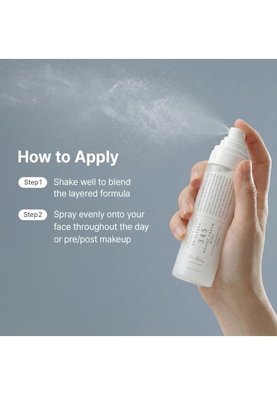 Dr. Althea 345 Relief Cream Mist Pirinç Kepeği Suyu Hyaluronik Asit Centella Pantenol İçeren Nemlendirici Ve Yatıştırıcı Çift Fazlı Yüz Misti 60 Ml