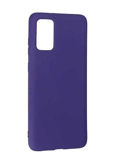 Samsung Uyumlu Galaxy S20 Plus Kılıf Nano İçi Kadife Silikon - Mor 0.2M-Çok Renkli