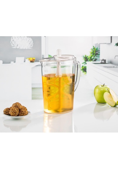 Aqua Mix Şeffaf Plastik Sürahi, Mixer Sürahi, Yayık Ayran Sürahisi