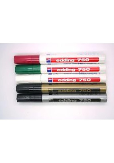 Edding 750 Paint Marker Gümüş 10 Lu
