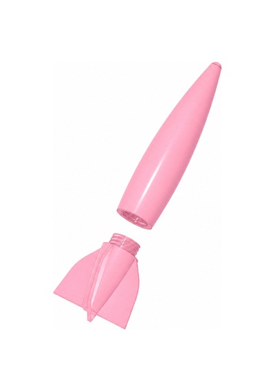 3d Baskı Su Roketi Torpido Oyuncağı - Havuz Dalış Oyuncağı-pembe