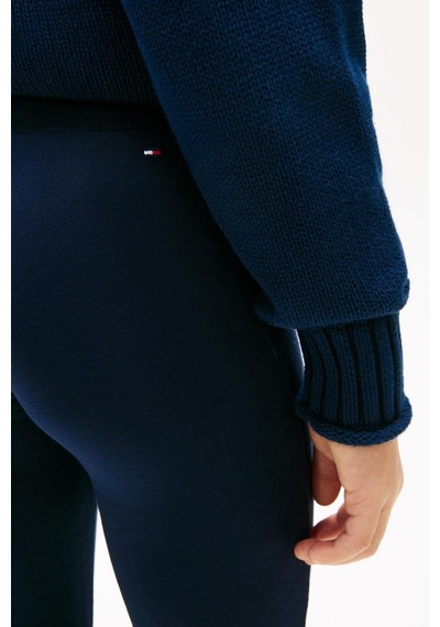 Tommy Hilfiger Kız Çocuk Tommy Foil Flare Tayt - Lacivert Dark Night Navy