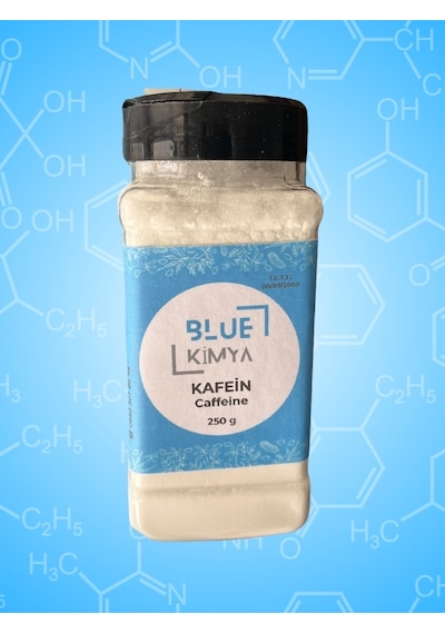 Kafein Toz 250 Gr - Caffeine %100 Saf Gıda Kalite - Kolay Kulla