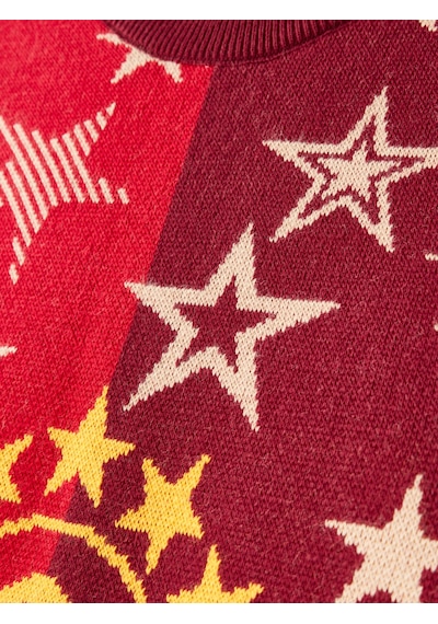 Gsstore Galatasaray Çocuk Yeni Yıl Kazak C252302 Bordo - Kırmızı