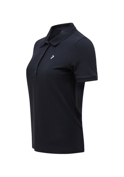 Peak Performance Peak Performance Classic Cotton Polo Kadın Siyah Polo Tişört Blk SIYAH