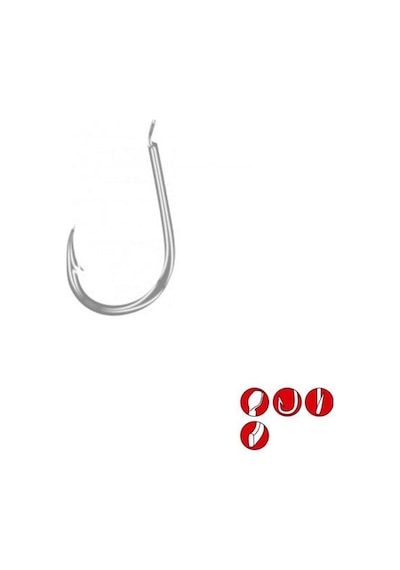 Gamakatsu Ls-3310n No:4 Nikel Olta İğnesi 25adt