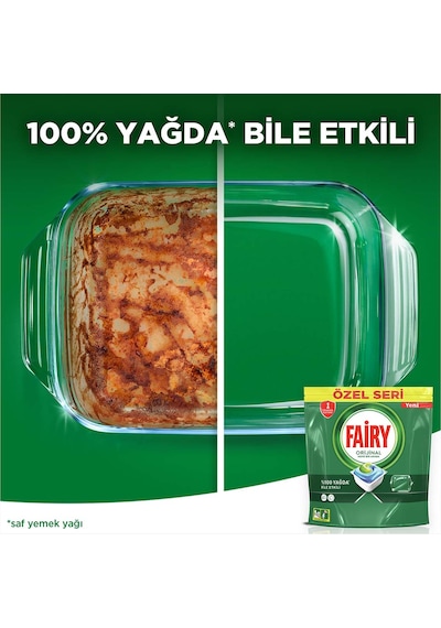 Fairy Hepsi Bir Arada 90 Yıkama Bulaşık Makinesi Deterjanı Kapsülü Özel Seri