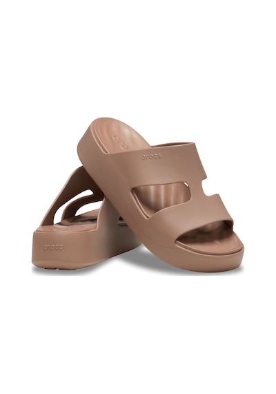 Crocs Getaway Platform H-strap Kadın Terlik Cr209409 Crc.2q9 Kahverengi