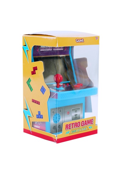 Loctoy Retro Game Mini Konsol Pilli Karma