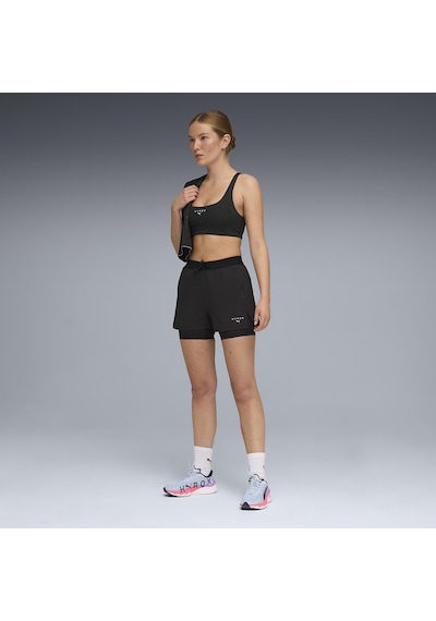 Puma X Hyrox Dryelite 2in1 Kadın Siyah Antrenman Şort 52857701