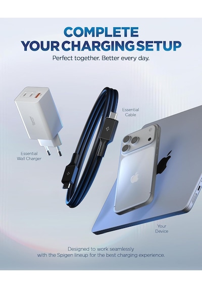 Usb-c To Usb-c 2 Metre Kablo 100w Güç/pps 2.0 Super Hızlı Şarj / 5 Gbps E-marker Çip Data Hızı/usb 3.2 Type-c Ekstra Dayanıklı Mfı Lisanslı Siyah - Aca09460