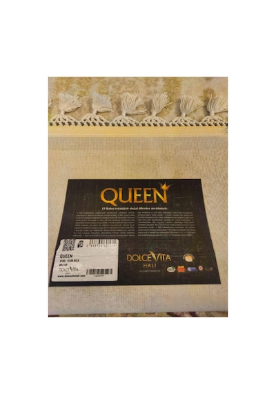 Quenn 6103 Kum Beji Halı Çok Renkli