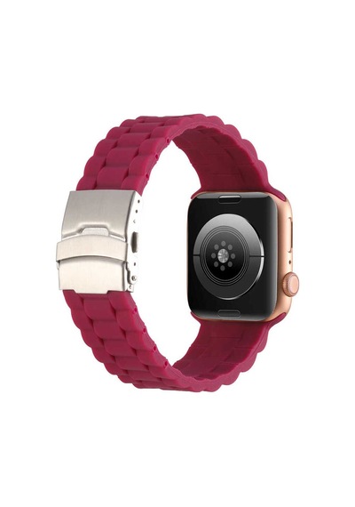Apple Uyumlu Watch 7 45mm Krd-72 Kordon Gri
