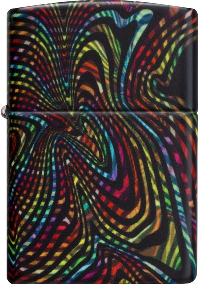 Zippo 49193 Glowing Illusion Design Çakmak Çok Renkli