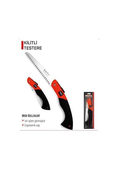 Katlanır Kilitli Testere 180 Mm