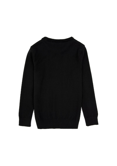 U.S. Polo Assn. Erkek Çocuk Siyah Basic Kazak 50315586-VR046