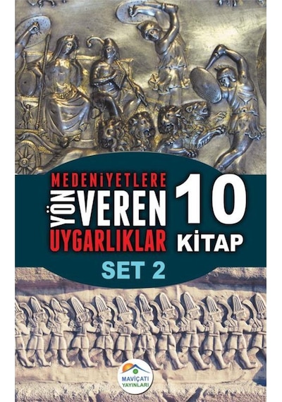 Medeniyete Yön Veren Uygarlıklar 10 Kitap Seti -2 Maviçatı Yayınl 9786052945889