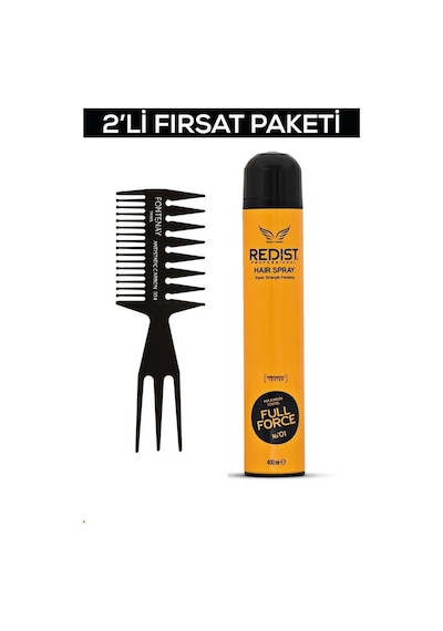 Fontenay Şekil Tarağı 034 + Saç Spreyi 2'li Set 2 56924111