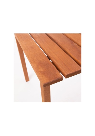 Ahşap Katlanır Rulo Kamp Ve Piknik Masası Kahverengi Ahşap, Kamp, Balkon Bahçe Plaj 60x60 Ahşap